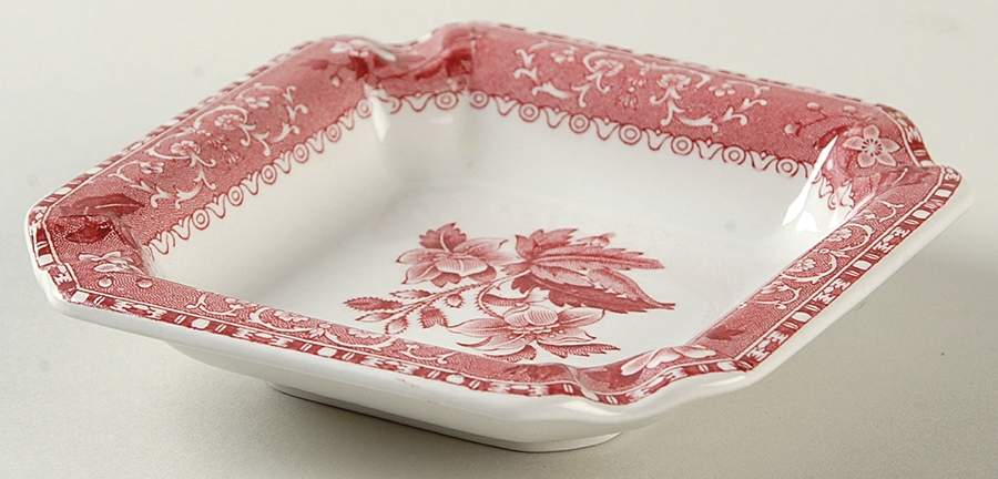 Camilla Red (Earthenware, Newer) Small Ashtray by Spode-1