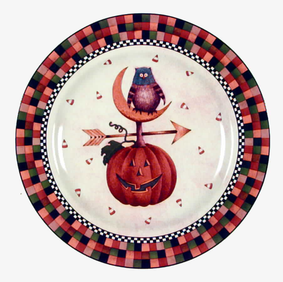 Halloween Salad Plate by Sakura-1