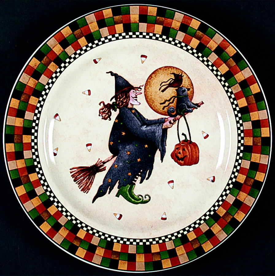 Halloween Salad Plate by Sakura-1