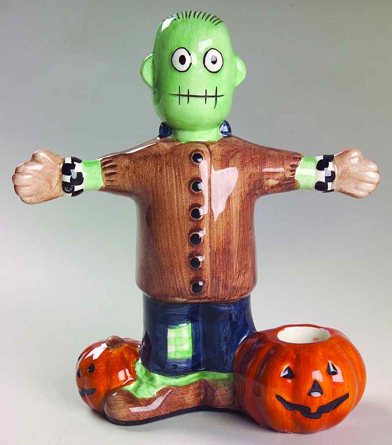 Halloween Figural Candlestick by Sakura-1