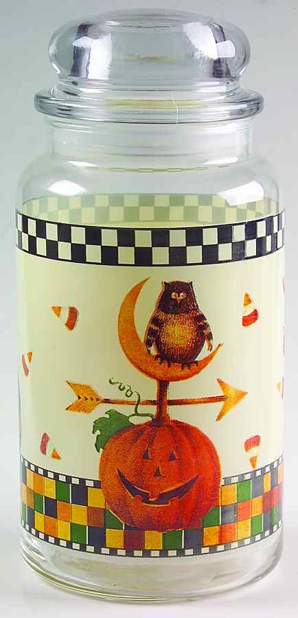Halloween Medium Glassware Storage Jar & Lid by Sakura-1
