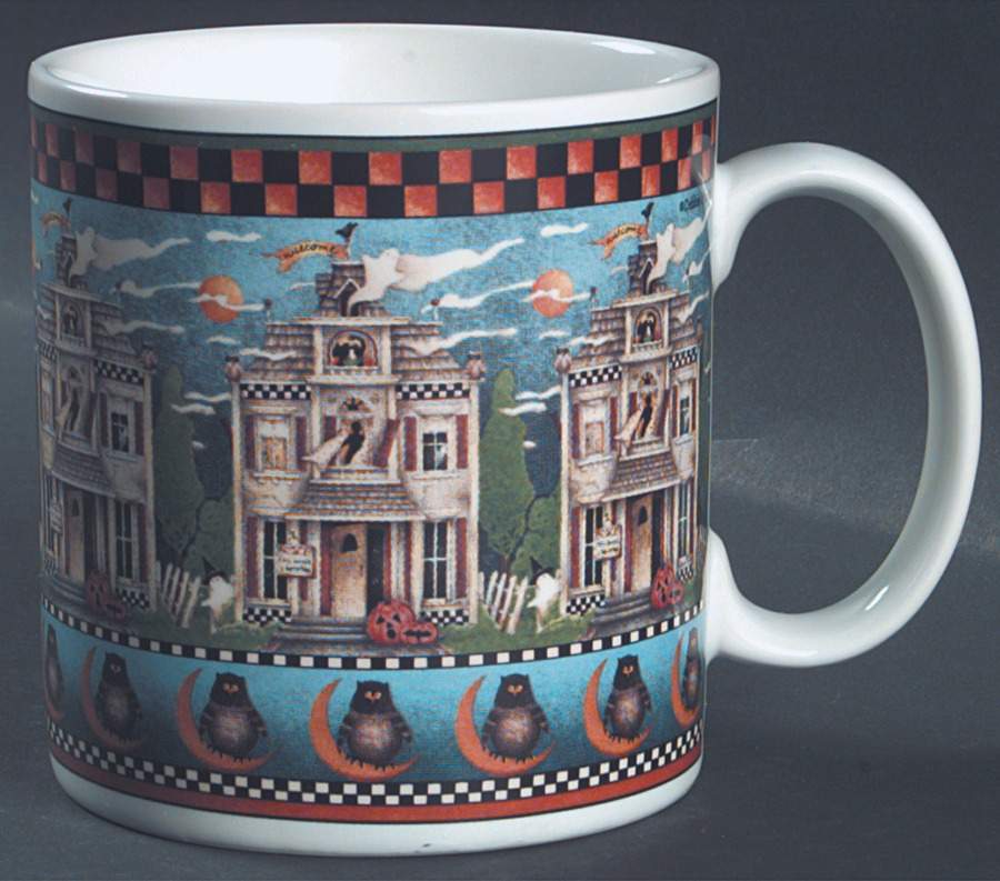Haunted House Mug by Sakura-1