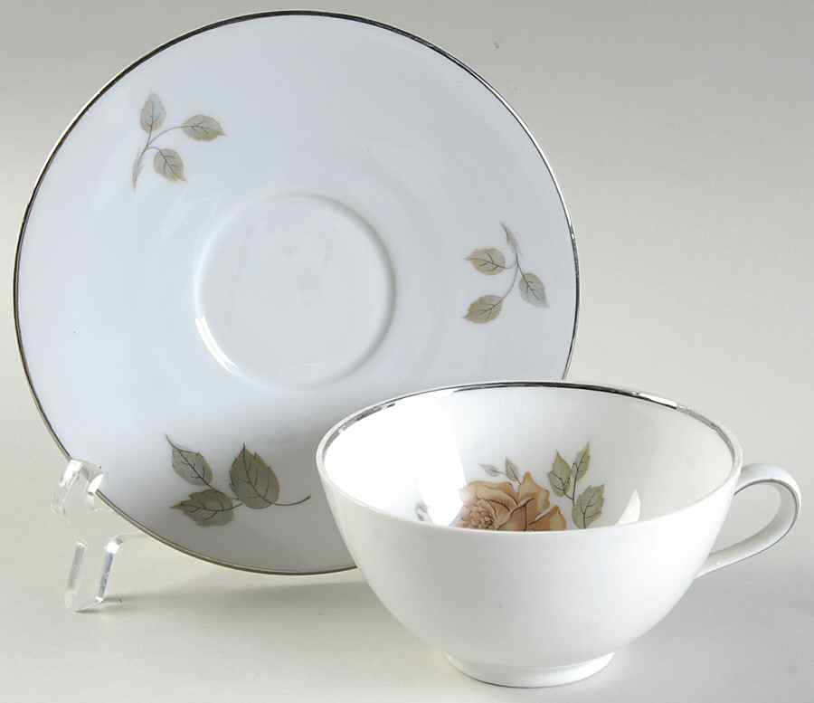 SLT154 Flat Cup & Saucer Set by Seltmann-1
