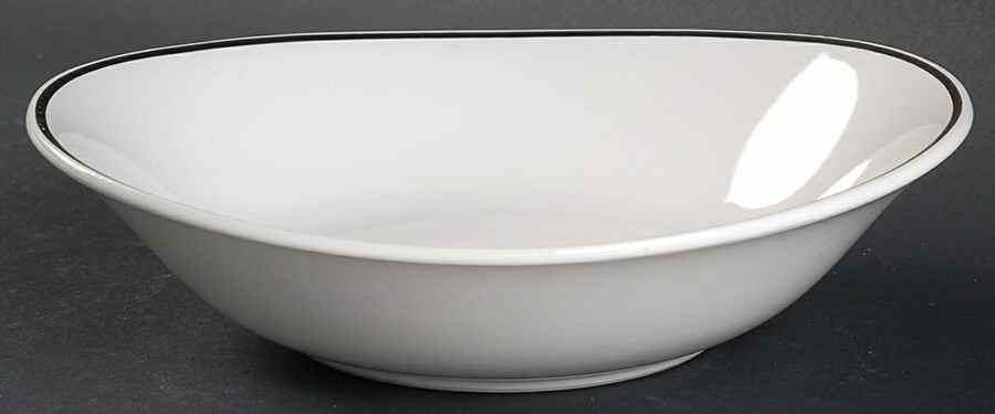 Vogue (Purple) Coupe Soup Bowl by Sango-1