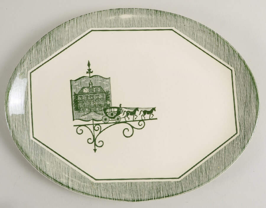 Olde Orleans 11" Oval Serving Platter by SCIO-1