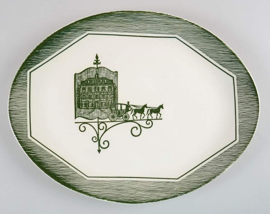 Olde Orleans 13" Oval Serving Platter by SCIO-1
