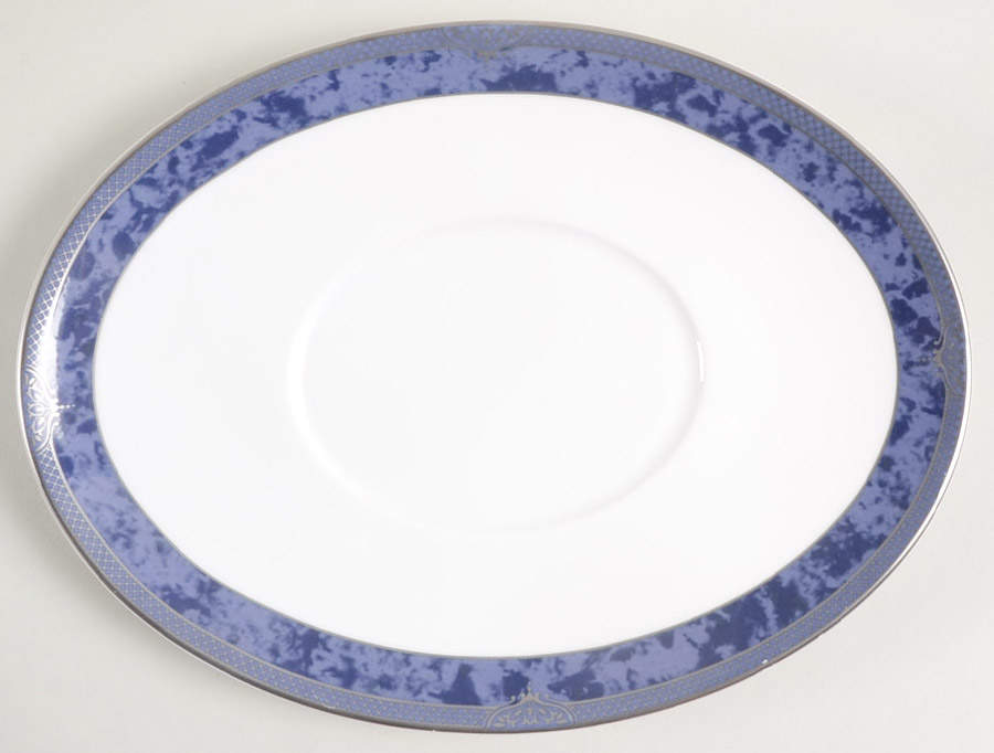 Dauphin Platinum Underplate for Gravy Boat by Spode-1