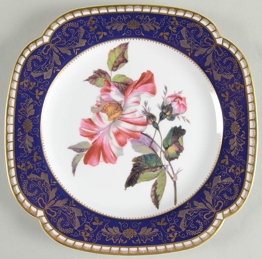 Melford Square Dessert Plate by Spode-1