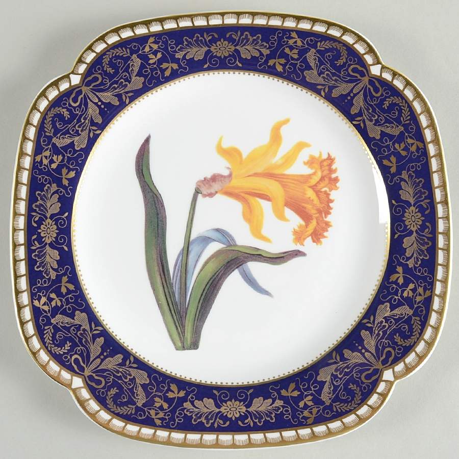 Melford Square Dessert Plate by Spode-1