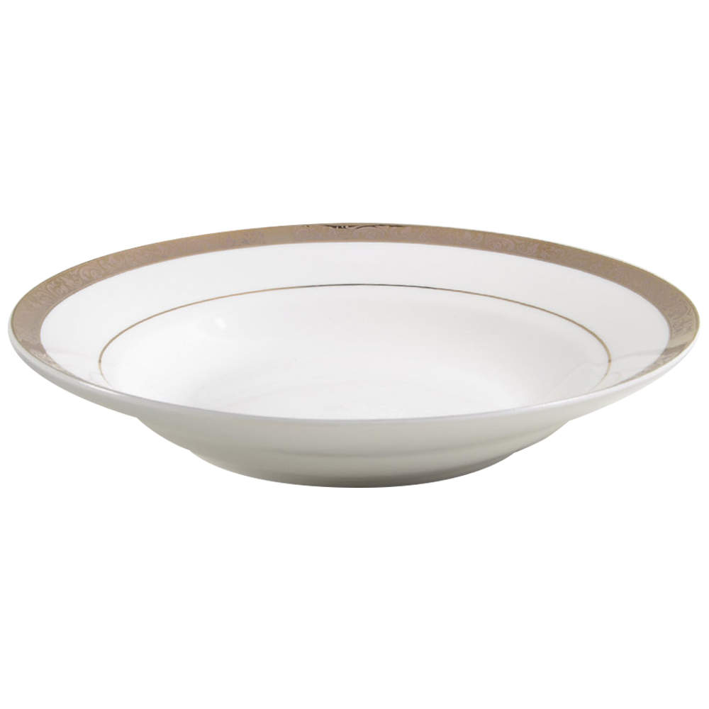 Empress Gold Coupe Soup Bowl by Sango-1