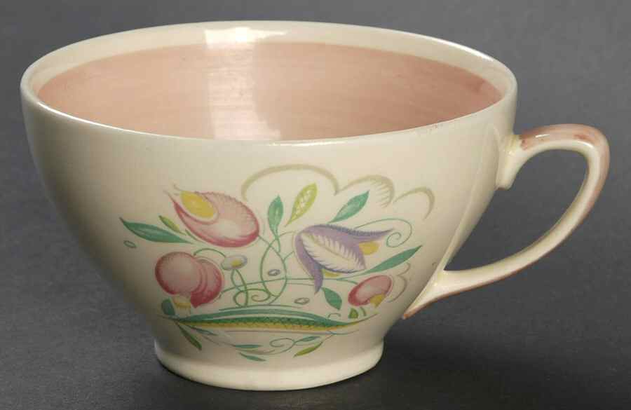 Dresden Spray Flat Cup by Susie Cooper-1