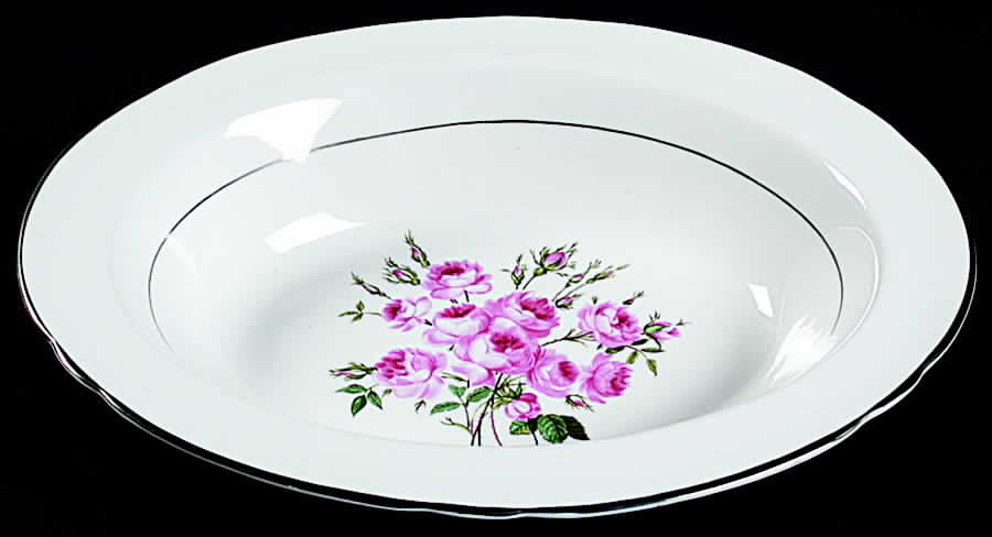 Margaret Rose 9" Oval Vegetable Bowl by Shelley-1