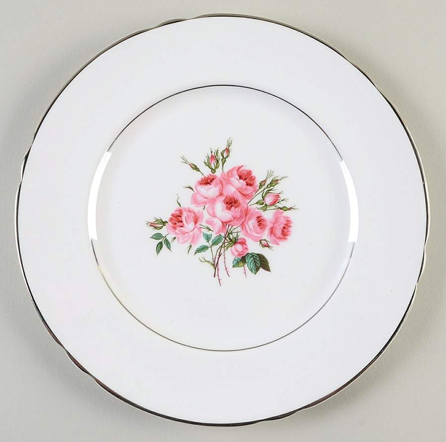 Margaret Rose Salad Plate by Shelley-1