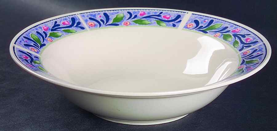 Bouquet 9" Round Vegetable Bowl by Sakura-1