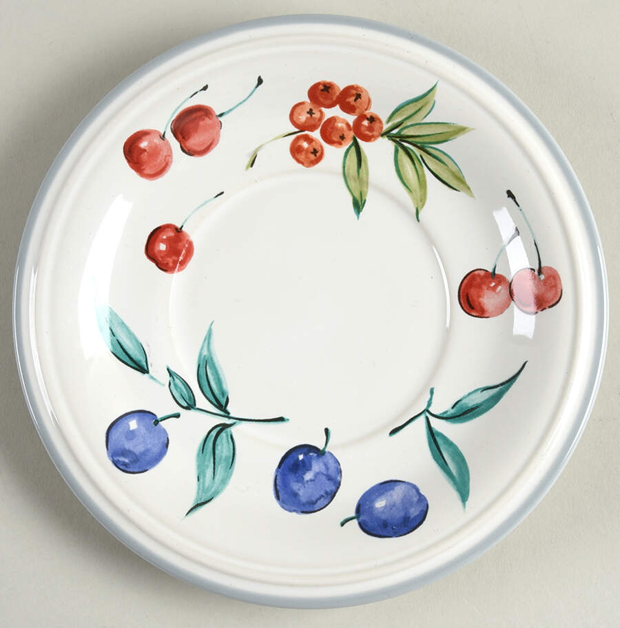Fruit Surprise Saucer by Studio Nova-1
