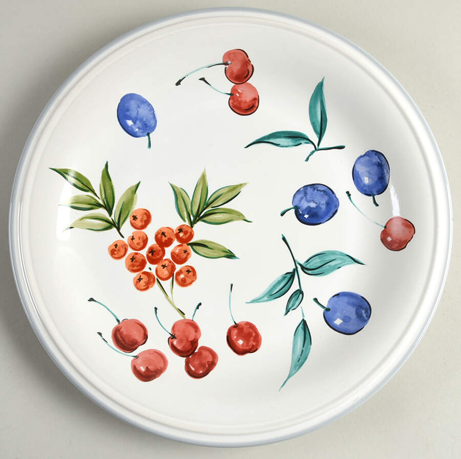 Fruit Surprise 12" Chop Plate (Round Platter) by Studio Nova-1