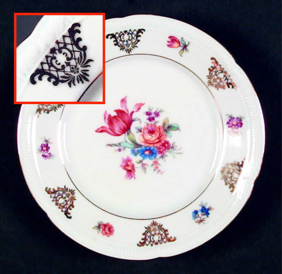 SCR40 Bread & Butter Plate by Scherzer-1
