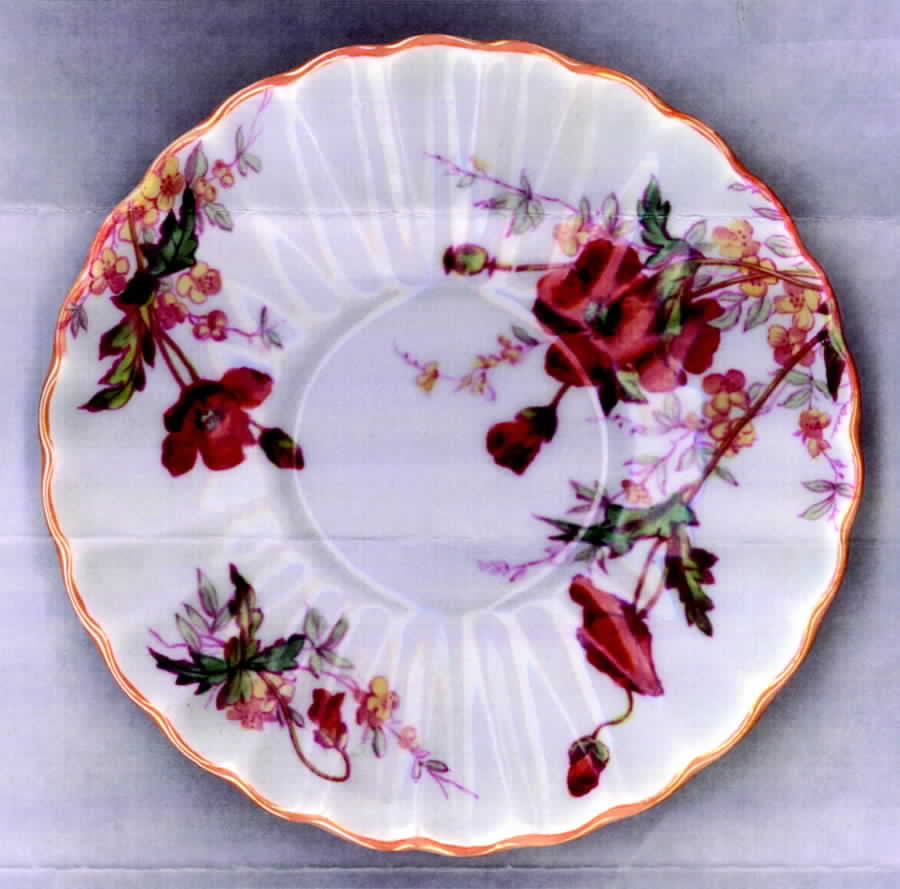 Poppy Saucer by Spode-1