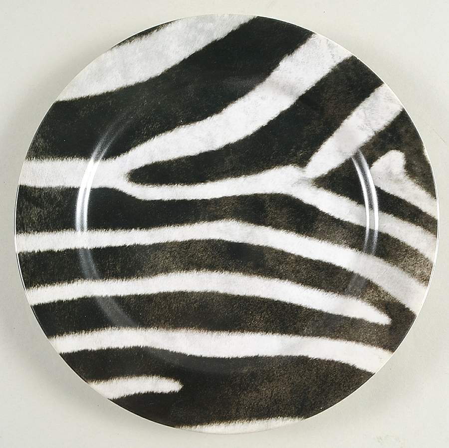 Zebra Salad Plate by Signature-1