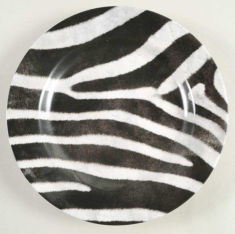 Zebra Dinner Plate by Signature-1