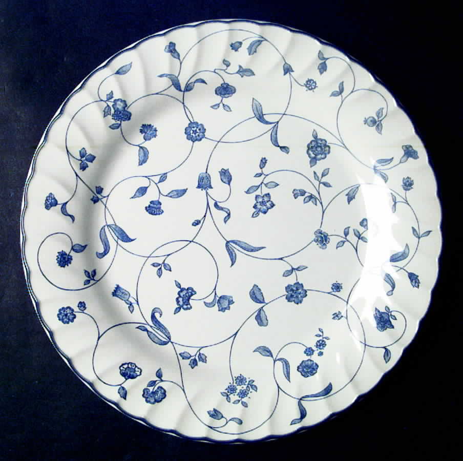 Oakwood Blue Dinner Plate by Staffordshire-1