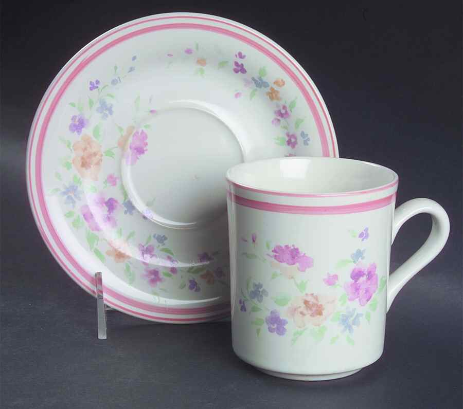 Ballet Flat Cup & Saucer Set by Sango-1