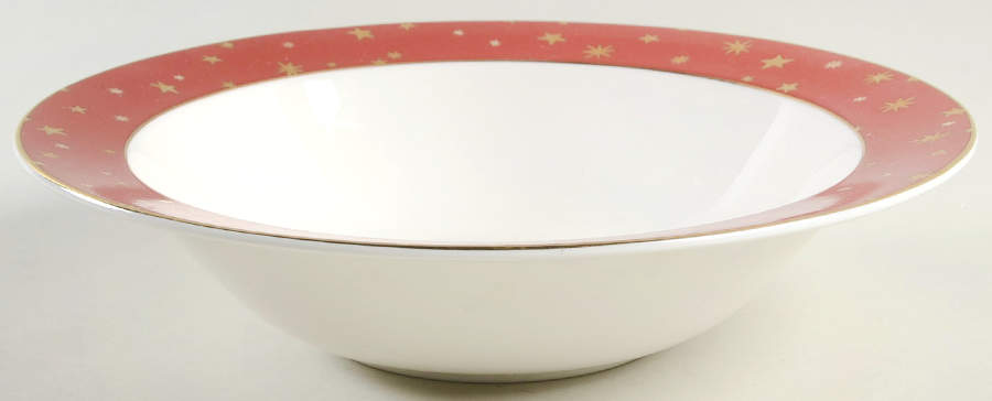 Galaxy Red 10" Round Vegetable Bowl by Sakura-1