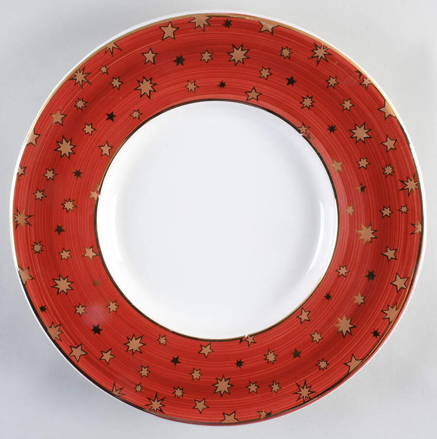 Galaxy Red 16" Chop Plate (Round Platter) by Sakura-1