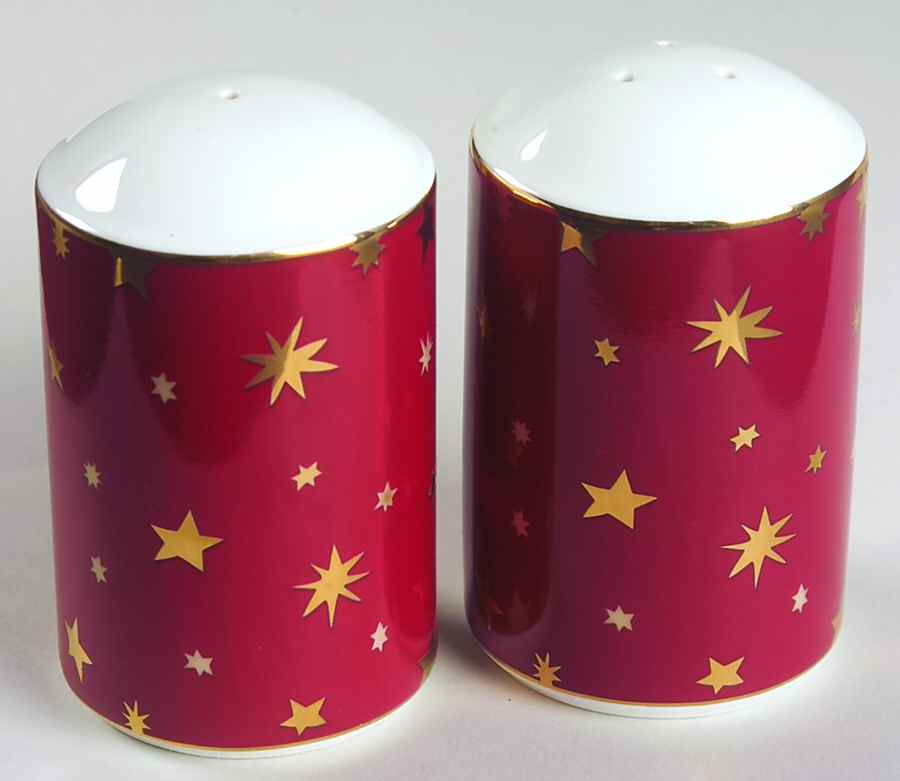 Galaxy Red Salt & Pepper Set by Sakura-1