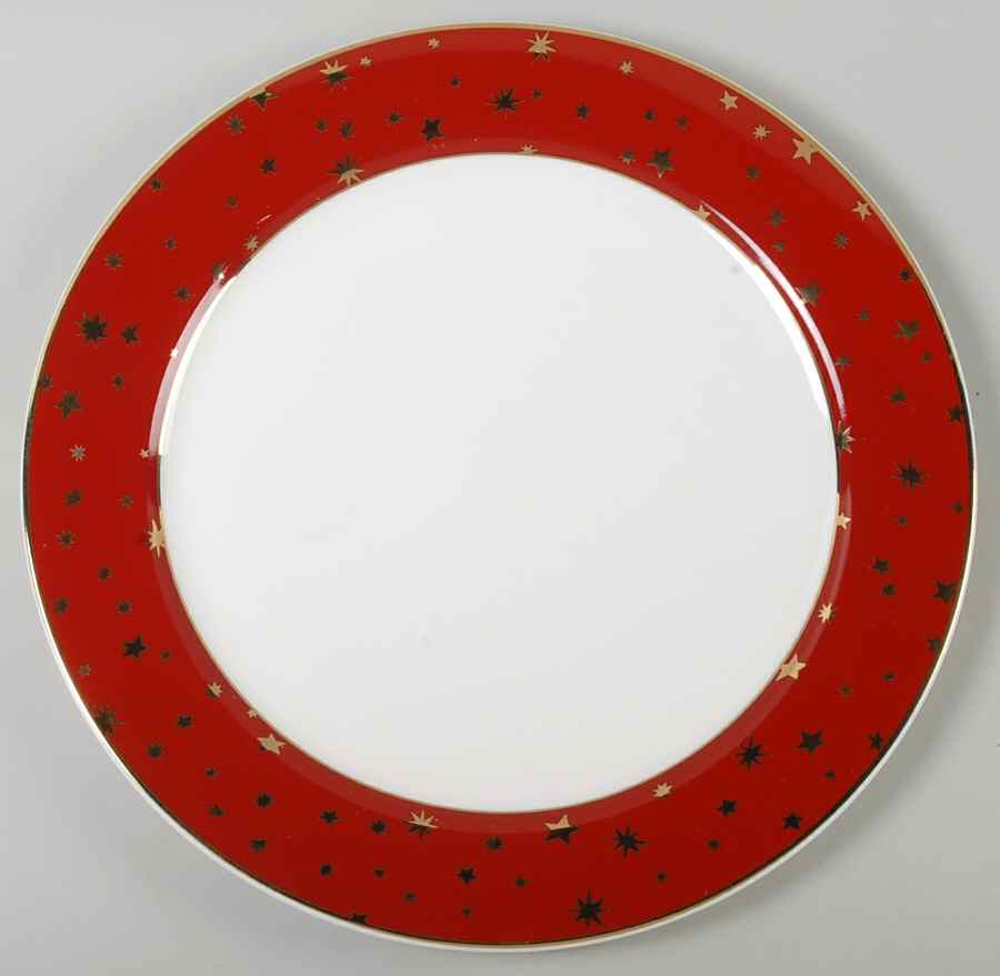 Galaxy Red 12" Chop Plate (Round Platter) by Sakura-1