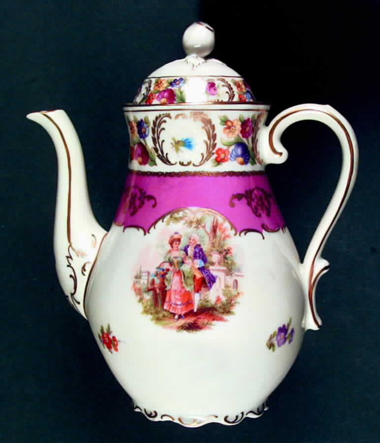 Dresdner Art Mini Coffee Pot & Lid by Schumann - Bavaria-1