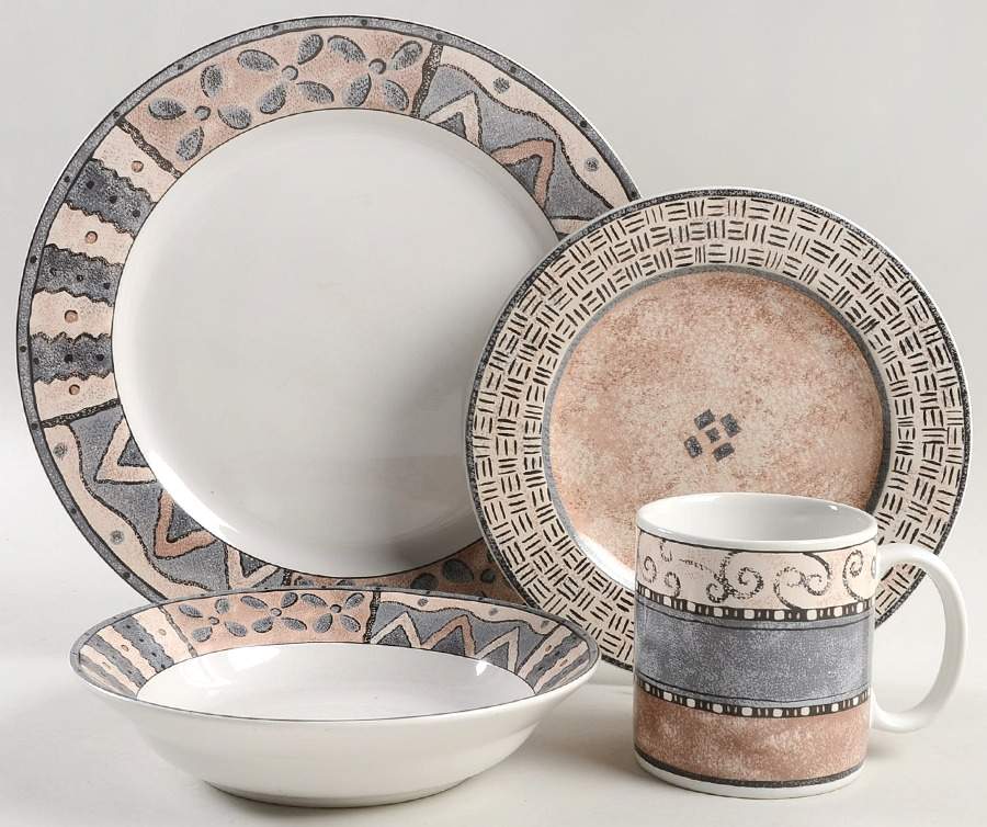 Terrain 4 Piece Place Setting by Sakura-1