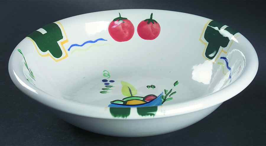 Bon Appetito 9" Round Vegetable Bowl by Studio Nova-1