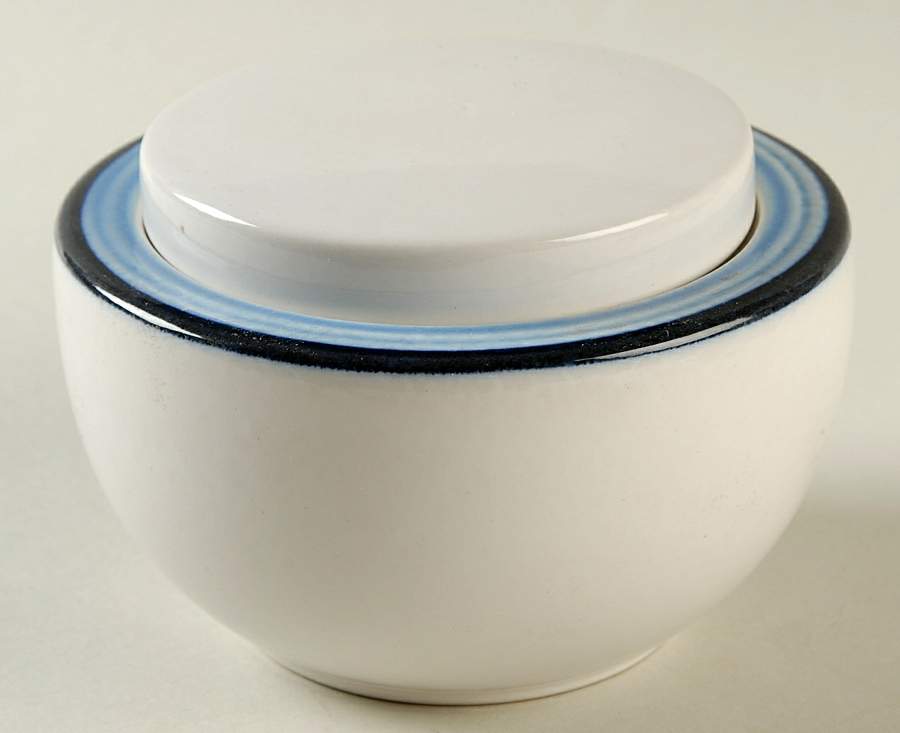 Vista Blue Sugar Bowl & Lid by Studio Nova-1