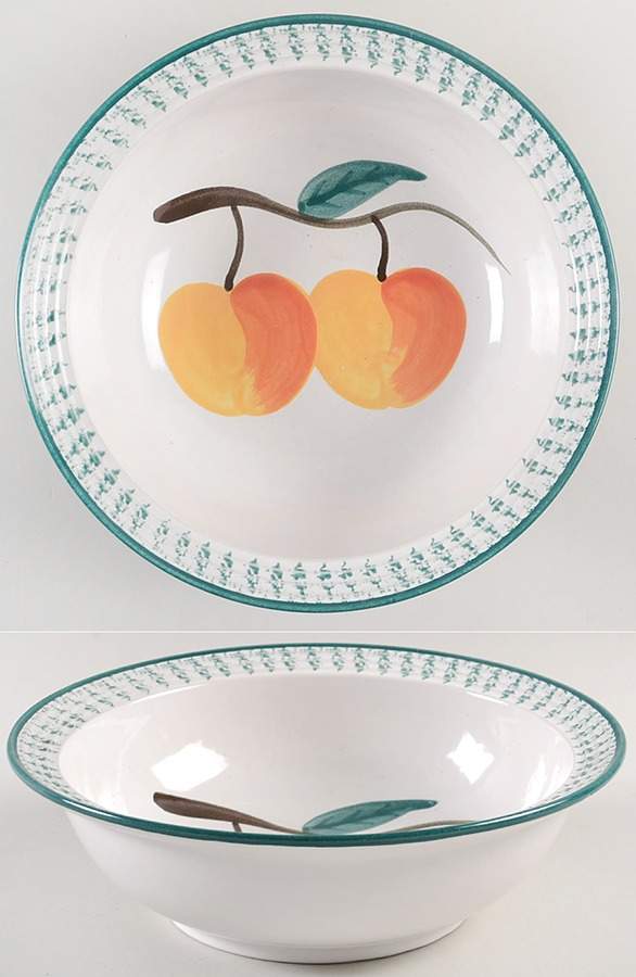Orchard Medley 9" Round Vegetable Bowl by Studio Nova-1