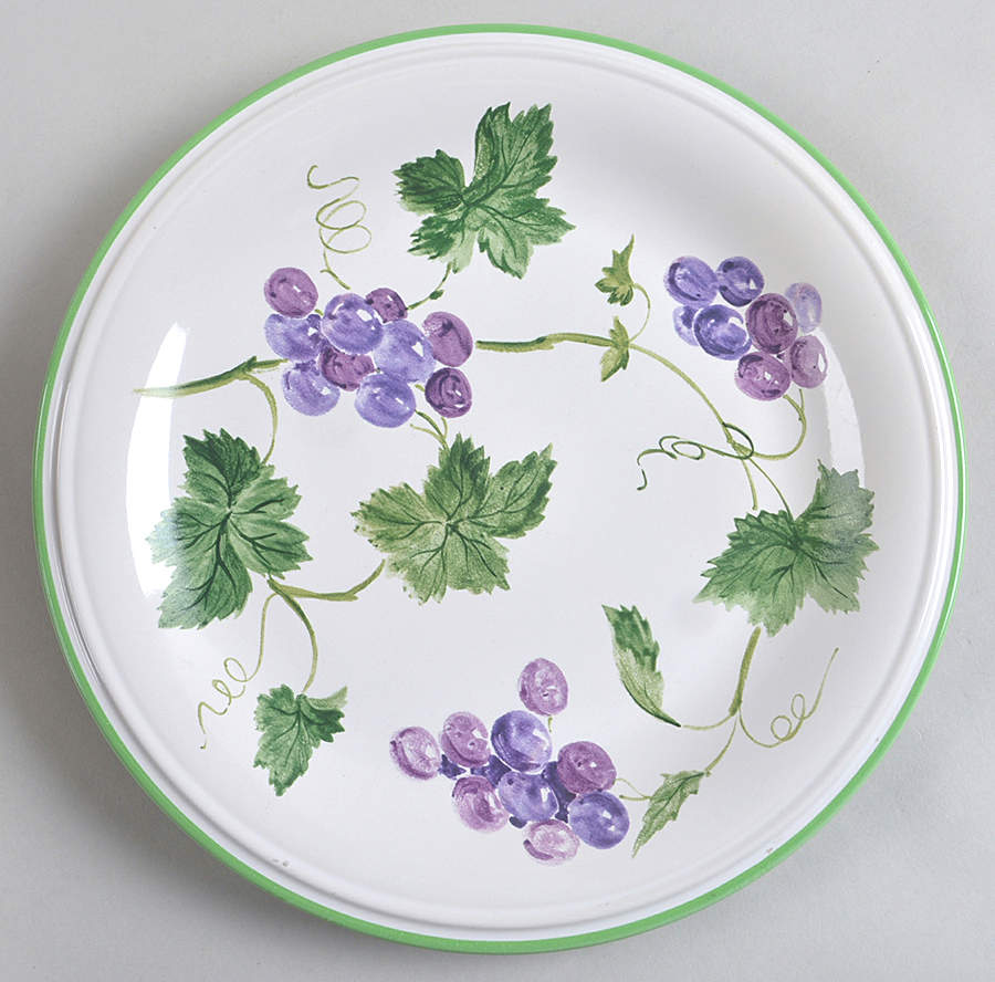 Sweet Vineyard 12" Chop Plate (Round Platter) by Studio Nova-1