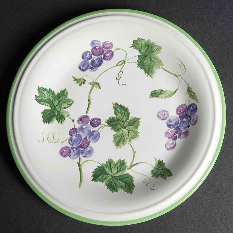 Sweet Vineyard Salad Plate by Studio Nova-1