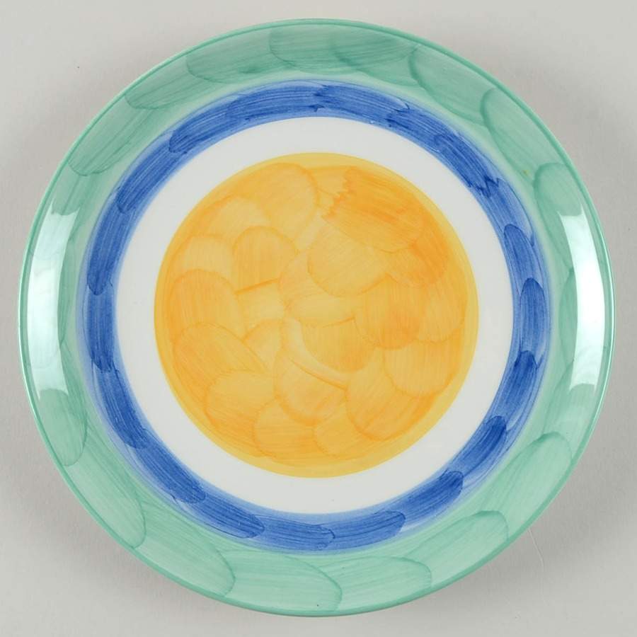 Evening Sun Salad Plate by Studio Nova-1