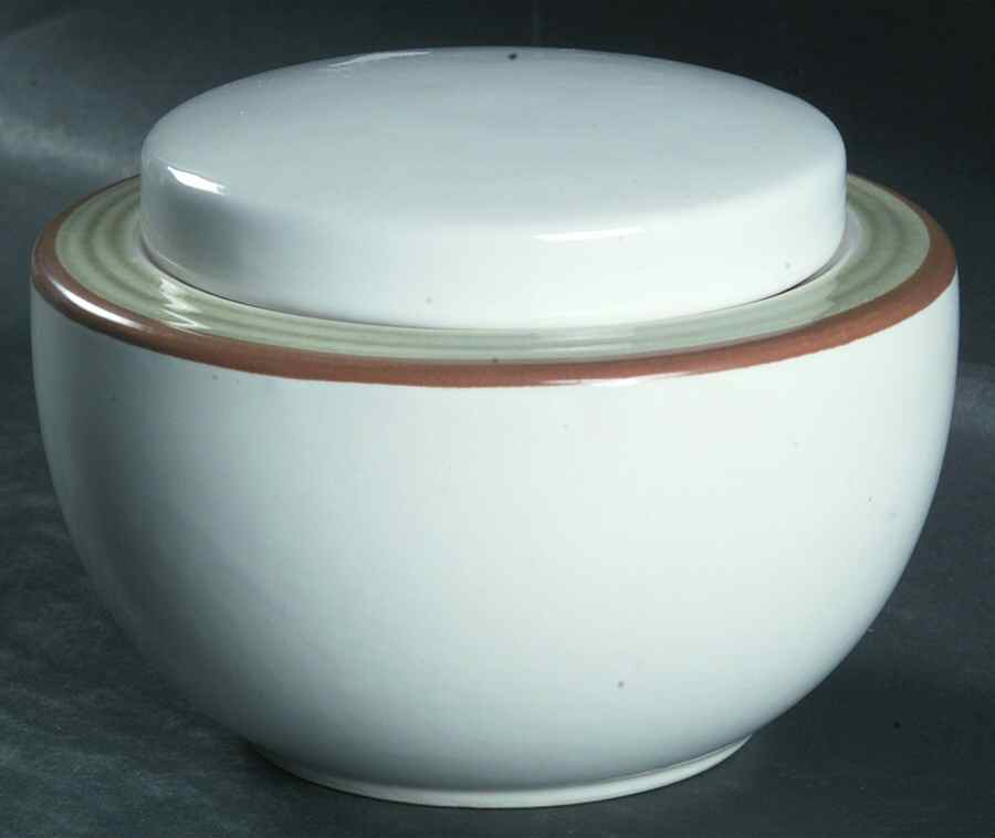 Vista Green Sugar Bowl & Lid by Studio Nova-1