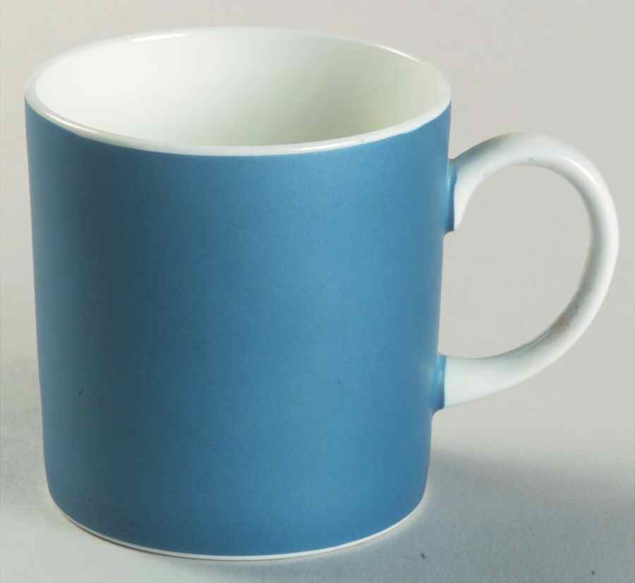 Kingfisher Flat Demitasse Cup by Susie Cooper-1