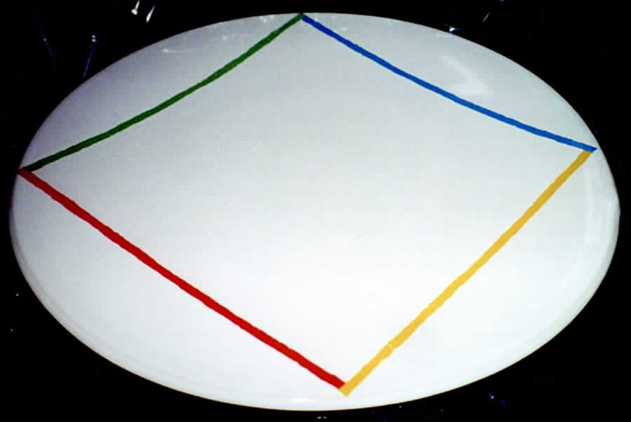 Variations One 12" Chop Plate (Round Platter) by Sasaki-1