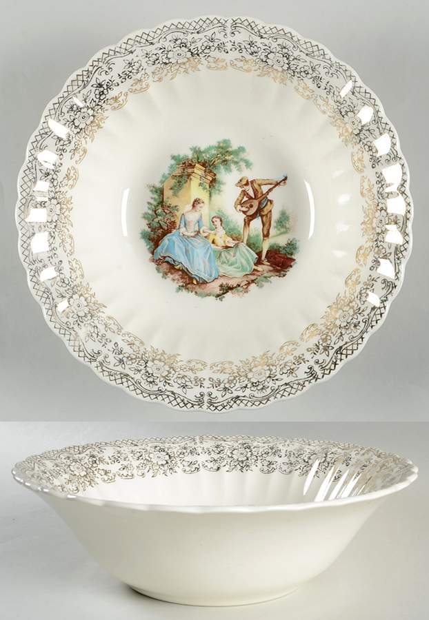 Serenade 8" Round Vegetable Bowl by Sebring Pottery-1