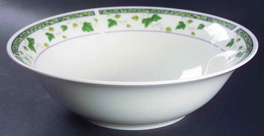 Ivy Charm 9" Round Vegetable Bowl by Sango-1