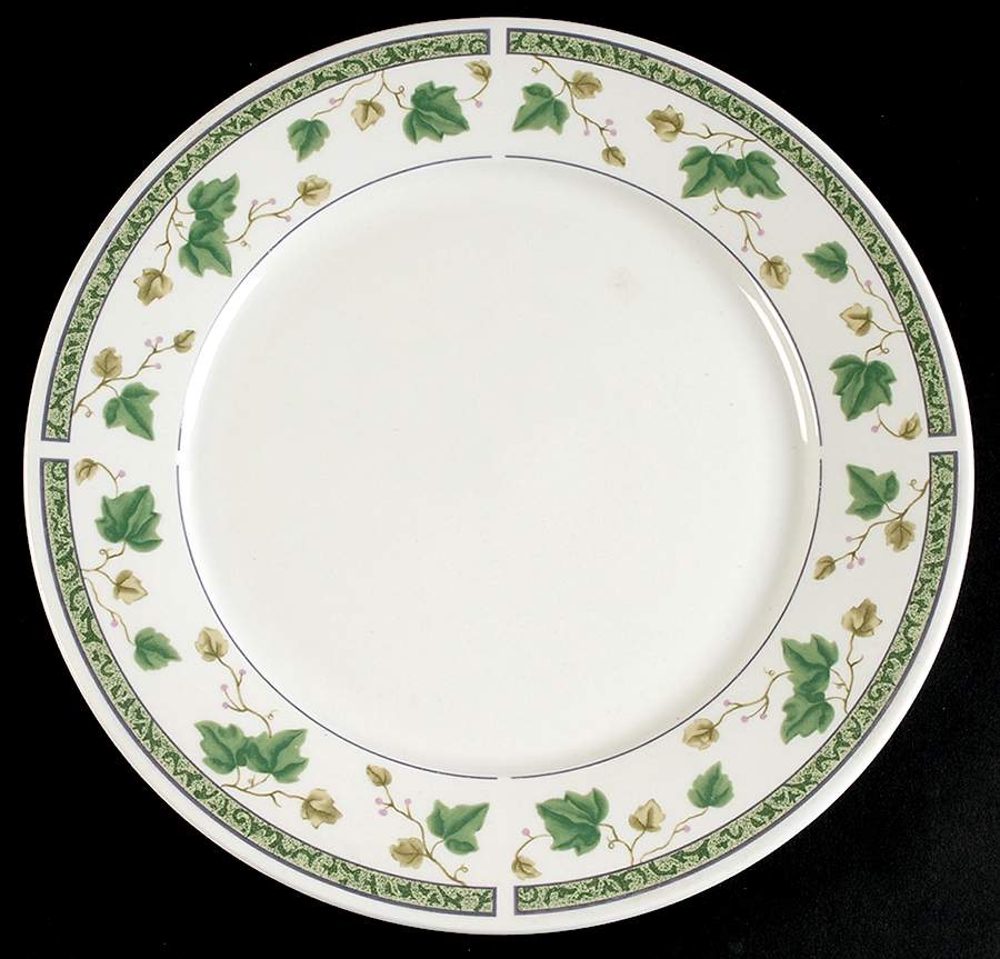 Ivy Charm 12" Chop Plate (Round Platter) by Sango-1