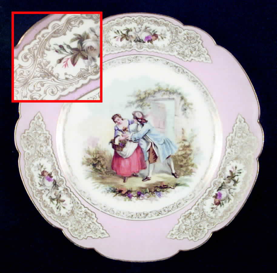 SPF2 Dinner Plate by Sevres Porcelain (France)-1