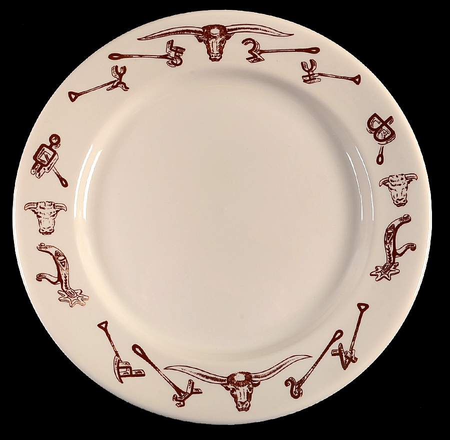 STR32 Dinner Plate by Sterling China (USA)-1