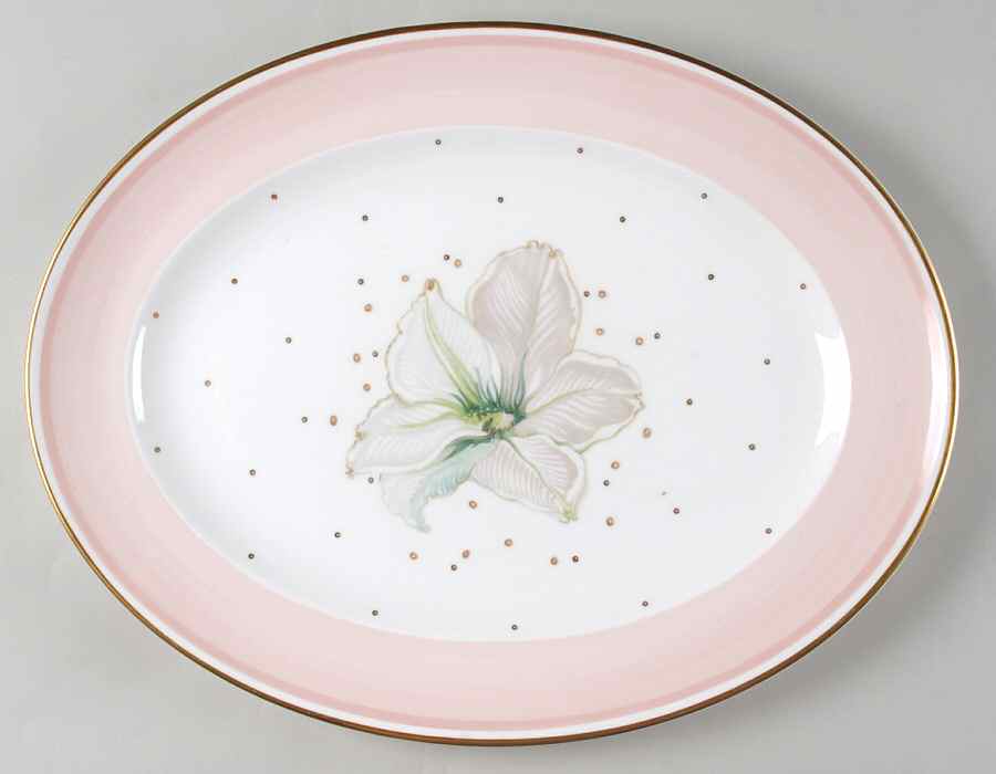 Clematis 14" Oval Serving Platter by Susie Cooper-1