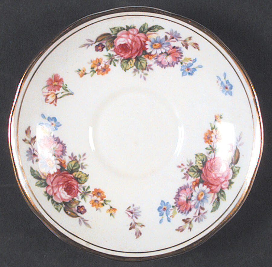 Floral Saucer by Salisbury-1