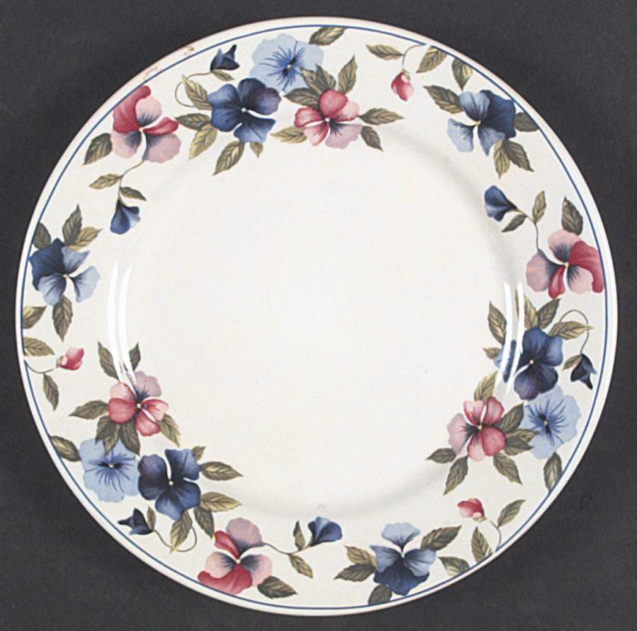 Freesia Salad Plate by Sakura-1