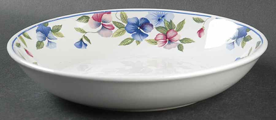 Freesia Coupe Soup Bowl by Sakura-1